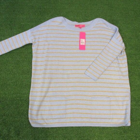 Lilly Pulitzer Cobo Shell Sweater Coastal XXS NWT - Picture 3 of 6